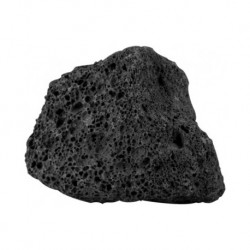 Roca natural lava negra (precio por kg.)